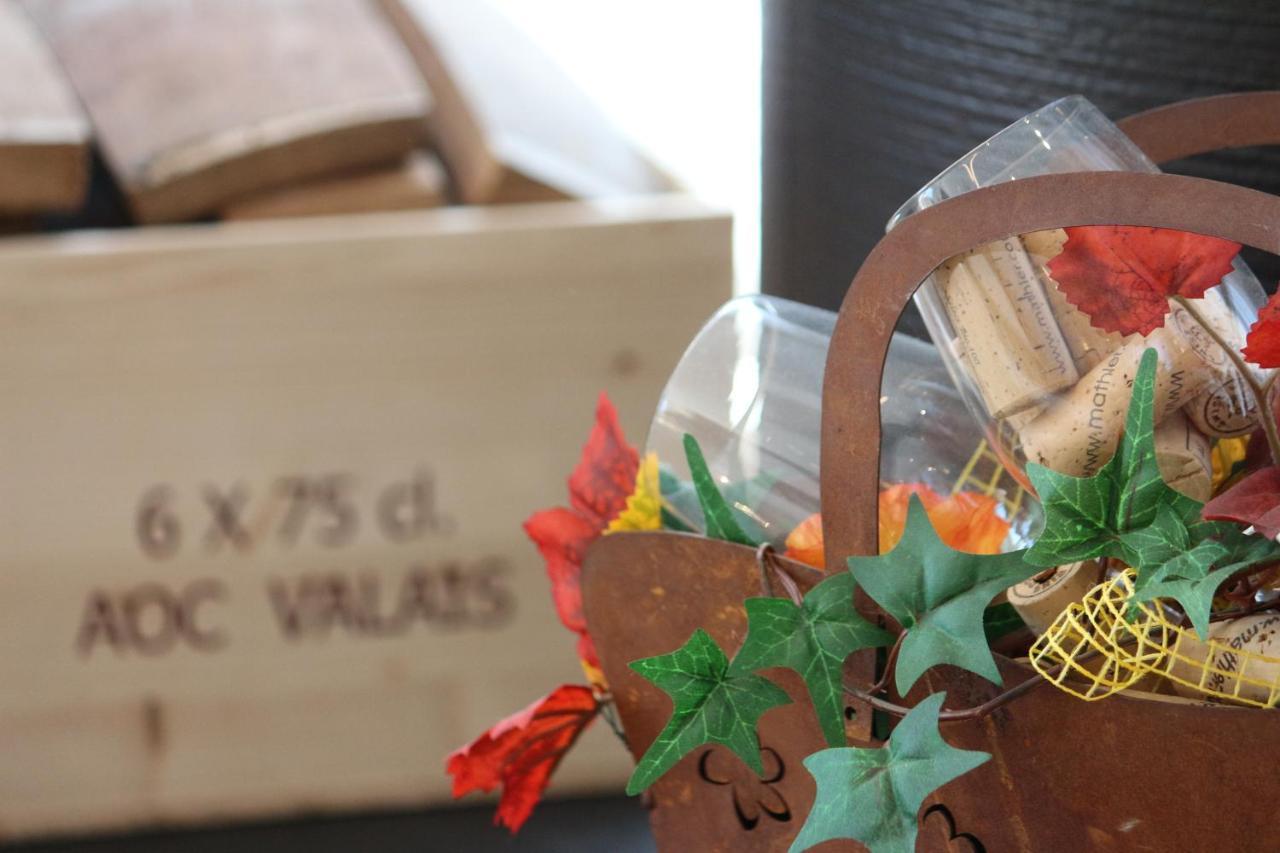 Bnb Vino Veritas Salgesch Ngoại thất bức ảnh